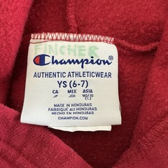Alabama Crimson Tide Youth Small 6-7 Hoodie Red Embroidered Roll Tide Champion