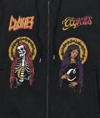 Cookies Highway Full Zip Hoodie Black 2XL NWT Graphic Streetwear CM244HFC05