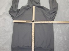Manfinity Hoodie Mens Small Gray New York NYC Embossed Pullover Kangaroo Pocket