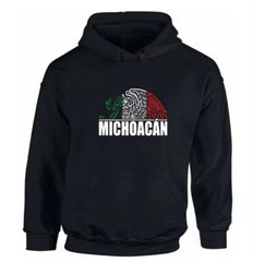Michoacan Eagle unisex 100% Cotton Custom Hoodie Sweater S,M,L,XL,XXL