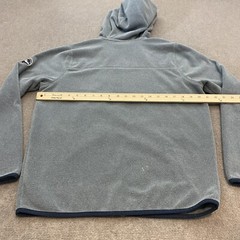 Pendleton Hoodie Mens Small Full Zip Sweatshirt Jacket Gray Southwestern
