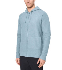 MODERN AMBITION – BRAND NEW MEN’S LARGE FULL ZIP HOODIE SWEATSHIRT, LIGHT BLUE
