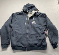 New With Tags XL Chargers Zip Up Hoodie With Inside Pocket Heavy Sweatshirt 0002