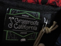 Adult Unisex Grassroots California 420 Rainbow Rose Stash Hoodie Black/Multi