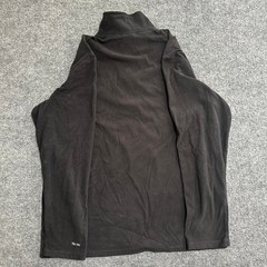 The North Face Fleece Pullover Mens Size L Black TKA 100 1/4 Zip Athletic Layer