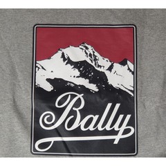 Bally 6301179 Grey Mountain Graphic Sweatshirt MSRP $499