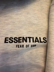 Essentials hoodie grey M