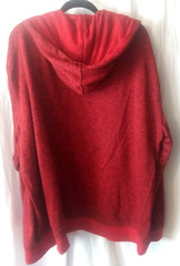 Rocawear Classic Men’s 3XB 3X Big Red Black Full Zip Hoodie Jacket~NWOT~yb