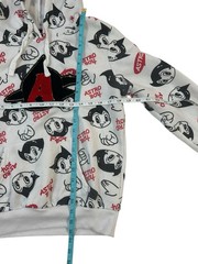 Cozy Fall Street Wear South Pole x Astro Boy Patch & Tile Men’s Graphic Hoodie M