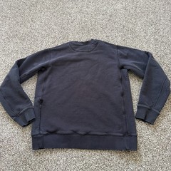 DU/ER Long Sleeve Black Sweatshirt Men’s M Crewneck Casual City Fleece Basic