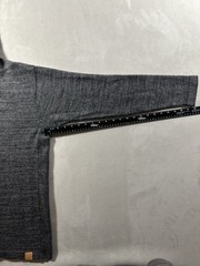 Paka Royal Alpaca Wool Hoodie Size XL Gray Pullover Sweater