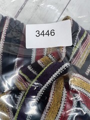 Hoodie One Size Multicolor Woven Drug Rug Zip Jacket Unisex Pockets Mua World
