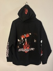 Static-X 20th Anniversary Black Fleece Zip Up Hoodie Band Graphic Wayne Static