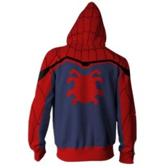 Spider Man Far From Home Peter Parker Spiderman Hoodie Sweatshirts Zipper Jacket