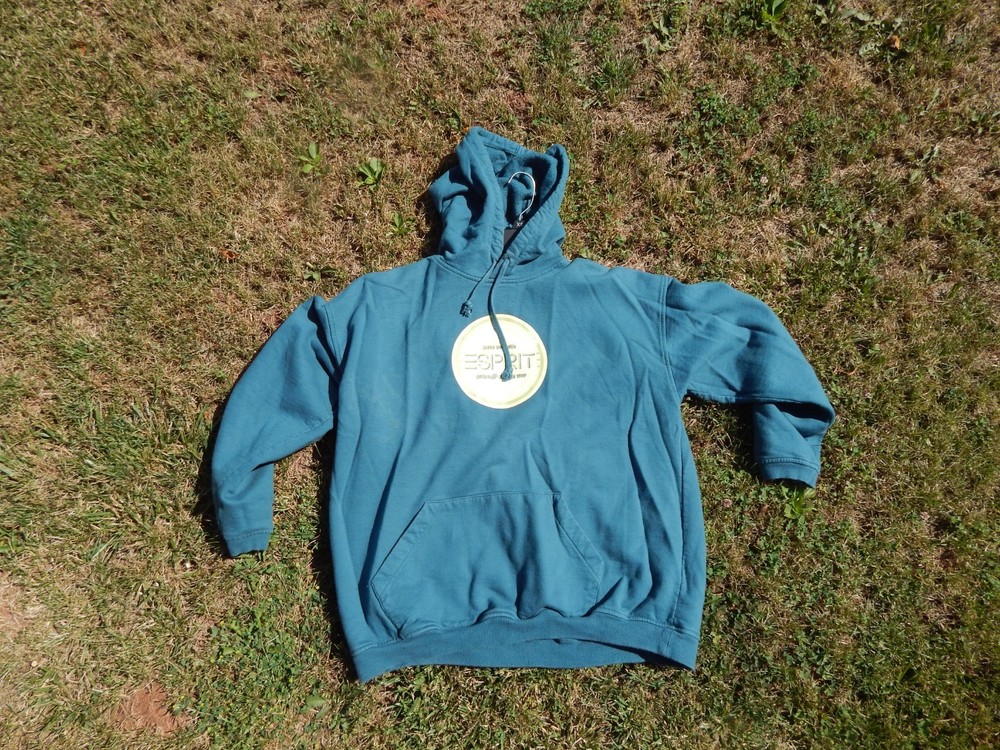 Vintage Esprit Known Worldwide Hoodie Sweatshirt Adult Size Medium