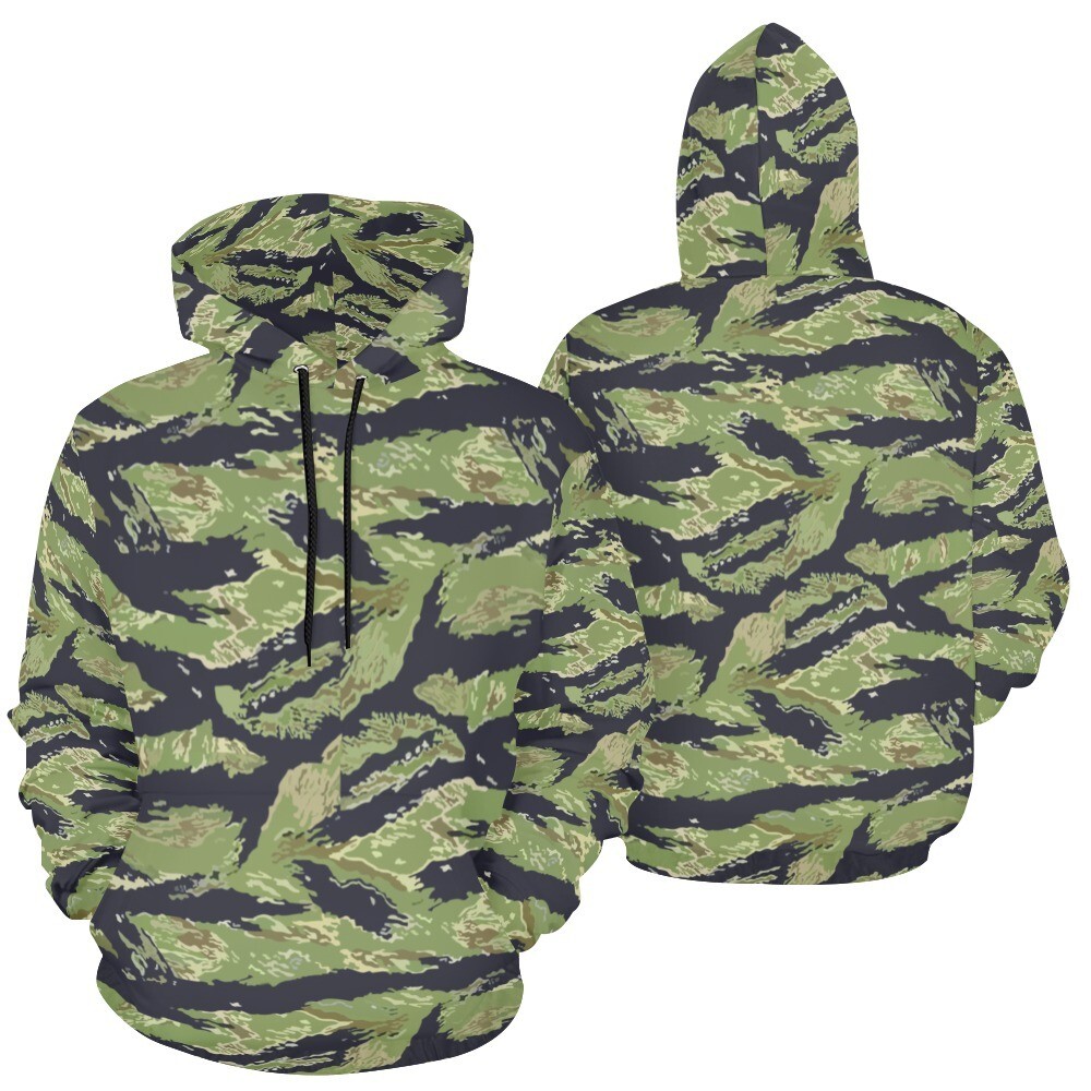 AOP Hoodie – Vietnam Tiger Stripe
