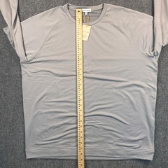 Peter Millar Men’s 2XL Gray Gale Beaumont Performance Crewneck Pullover Stretch