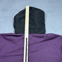 Champion Hoodie Mens M Plum Purple Softshell Hood Pullover Fleece Active NEW