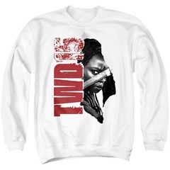 The Walking Dead Michonne 15 Unisex Adult Crewneck Sweatshirt, White,S-5XL