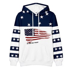 USA Flag Patriotic American Pride 3D Hoodie