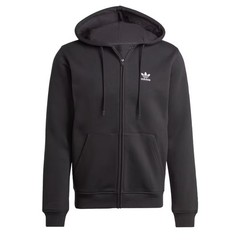 adidas men Trefoil Essentials Full-Zip Hoodie