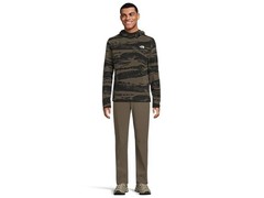 The North Face Glacier Fleece Pullover Hoodie-Print, Sustainable Microfleece,