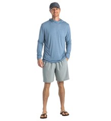 Free Fly Bamboo UPF 20+ Hoodie Lightweight Fishing Outdoor Sun Shirt Men’s M