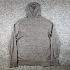 Vince Hoodie Mens L Gray Slim Fit Cotton Rayon Blend Pullover Sweatshirt Soft