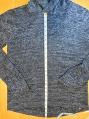 Mission Workshop Renan Alpaca Fleece Hand Knit Pullover Hoodie Sz M Cycling EUC