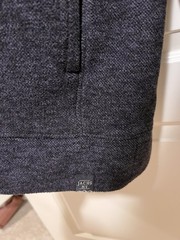 JACHS New York Men’s Gray Fleece Pullover Hoodie w/ Pockets Size M