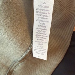 CRZ YOGA Mens Fleece Sweatshirt Grey Sage Crewneck Pullover Size M NZ22