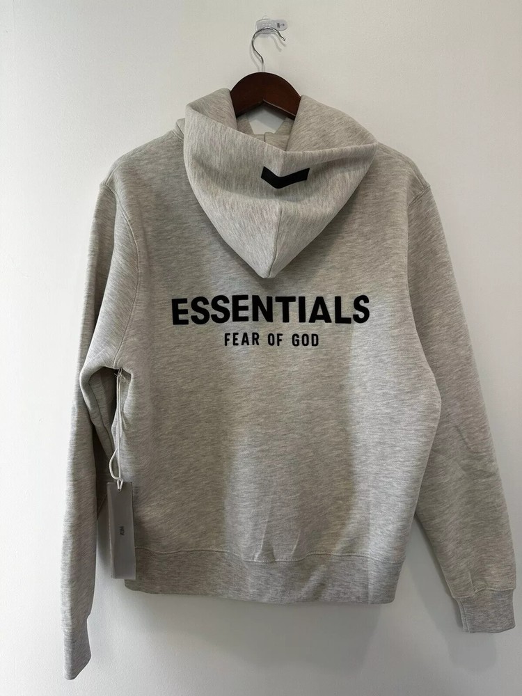 Fear of God Essentials Hoodie Dark Oatmeal SS22