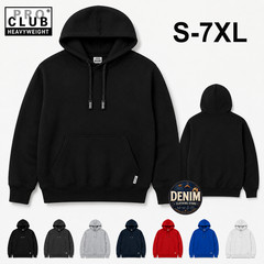 1 NEW PRO CLUB HEAVY WEIGHT PULLOVER HOODIE SWEATSHIRTS HOODED HOODY SIZE S-7XL