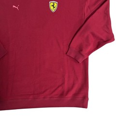 PUMA Scuderia Ferrari Miami Graphic Pullover Hoodie Mens Size XL Deep Red NEW