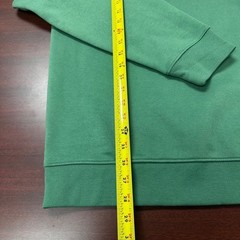 RVCA Oliver Crew Sweatshirt Mens Large Green Fleece Pullover Spring NEW $56