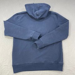 Patagonia P-6 Hoody Big Logo Uprisal Blue Hood Sweatshirt Sustainable Eco Small