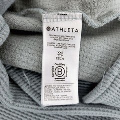 Athleta Light Green Coaster Luxe Waffle Hoodie Women’s XXS