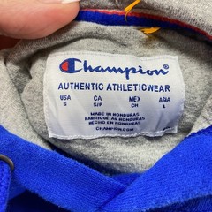 Champion Authentic Athleticwear Sweatshirt Mens Size Small Royal Blue Hoodie