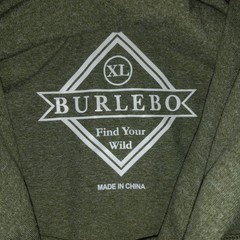 Burlebo Performance Hoodie Pullover Hooded Green Mens XL
