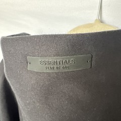 Fear of God Essentials Heavy Fleece Hoodie “Jet Black” Large