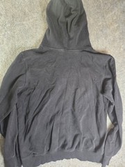 North Face Hoodie Mens Small Black Pullover Sweatshirt Outdoor Logo Spell Out