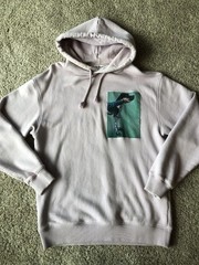 Acne Studios Wiener Dog Patch Hoodie Sweatshirt Nude Yellow Fits S tagged xxs