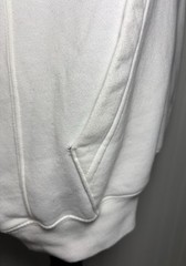 Nike Hoodie Fleece White Men’s Size Small Kangaroo Pockets Sweatshirt Athletic
