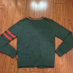 tezuka productions 2003.4.7. Astro Boy Anime Hoodie Green Cardigan Sweater