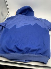 Google Mens Hoodie Sz 2XL Vintage Leather Patch Boulder Colorado Rocky Mountains