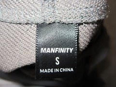 Manfinity Hoodie Mens Small Gray New York NYC Embossed Pullover Kangaroo Pocket