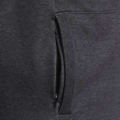 Nike Dri-FIT Yoga Mens Full Zip Hoodie Thumbholes Midweight Jacket Black Large