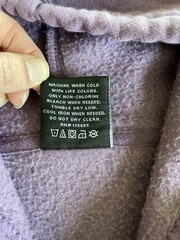The Exorcist Movie Graphic Pullover Hoodie Purple Size Large 42/44