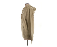 True Timber American Flag Hoodie Men Small Sandstorm Beige Drawstring Pullover