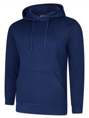 UNEEK UC509 Deluxe Hoodie | Unisex Soft Casual Pullover Sweatshirt | Plain